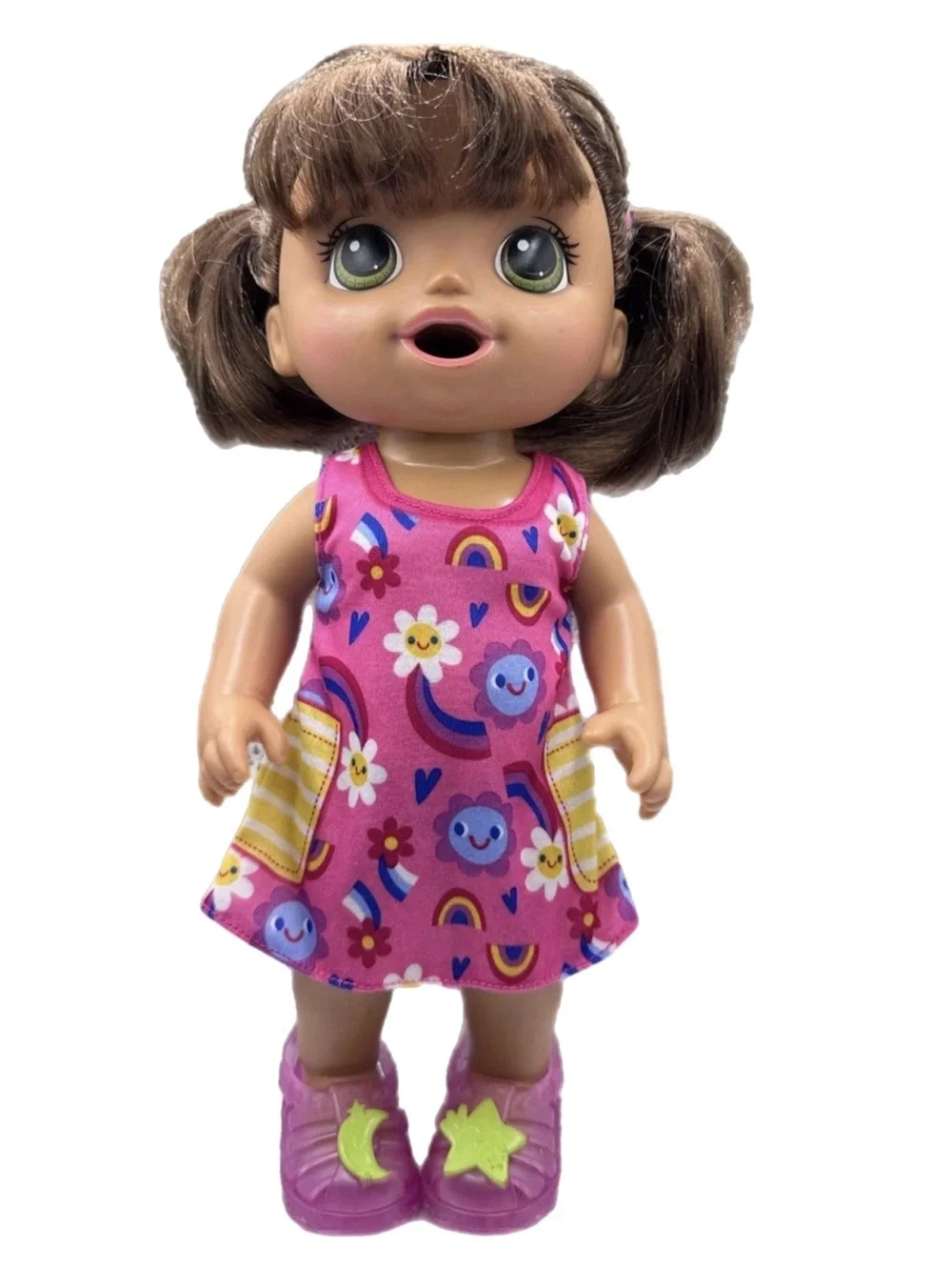 Interactive Baby Doll Playset with Pink Accessories
